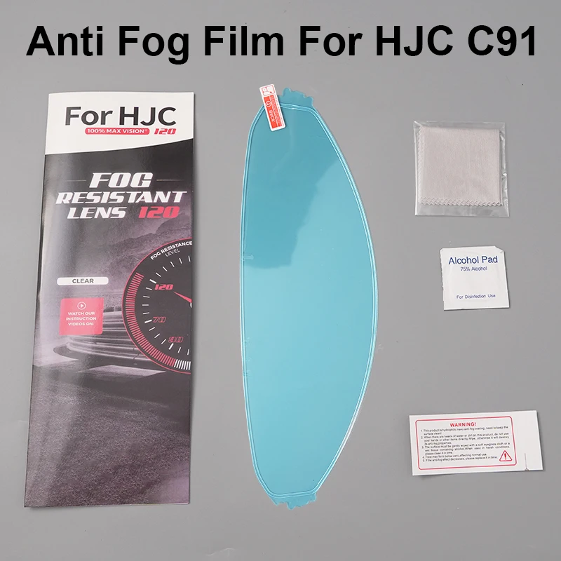 C91 Anti Fog Film For HJC C91 Insert Anti Fog Sticker Motorcycle Helmet Visor Lens Shield Motorcycle Accessories Fits M-XXL
C91 Anti Fog Film For HJC C91 Insert Anti Fog Sticker Motorcycle Helmet Visor Lens Shield Motorcycle Accessories Fits M-XXL