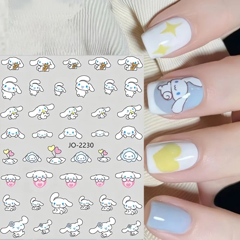 1PCS Miniso Sanrio Cartoon Cinnamoroll Nail Stickers Kawaii Hello Kitty Stickers Nail Supplies Press On Nails Stickers For Nails
1PCS Miniso Sanrio Cartoon Cinnamoroll Nail Stickers Kawaii Hello Kitty Stickers Nail Supplies Press On Nails Stickers For Nails