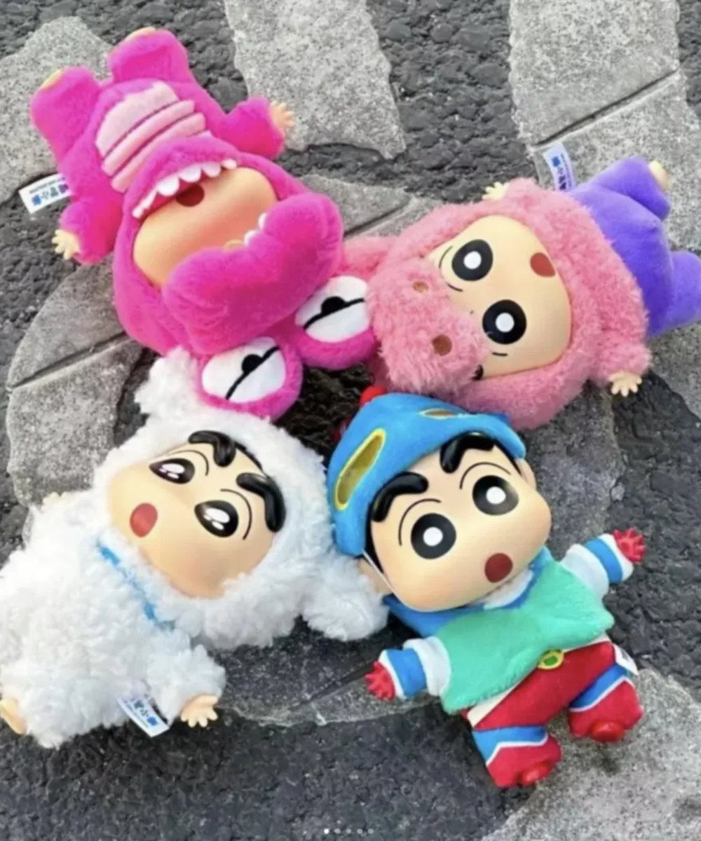 Crayon Shin-Chan Costume Party Series Vinyl Plush Blind Box Figurines Mysterious Boxe Bag Pendants Trendy Toys Gifts
Crayon Shin-Chan Costume Party Series Vinyl Plush Blind Box Figurines Mysterious Boxe Bag Pendants Trendy Toys Gifts