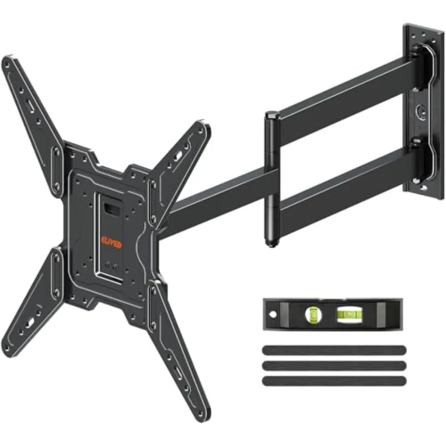 31.3 Inch Long Arm TV Mount for Most 32-65 Inch TVs Steel Black Full Motion Swivel Tilt Extension with Max VESA 400x400mm and 9
31.3 Inch Long Arm TV Mount for Most 32-65 Inch TVs Steel Black Full Motion Swivel Tilt Extension with Max VESA 400x400mm and 9