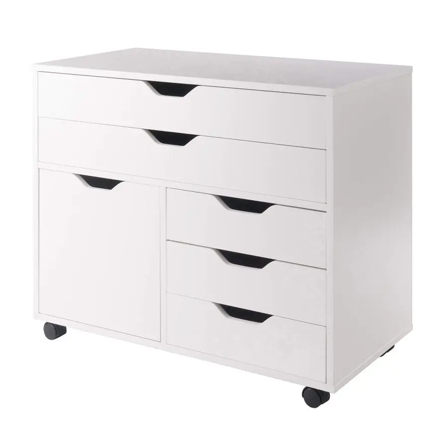 Halifax 3Section Mobile Cabinet with 5 Drawers, for Living Room, Home Office, White
Halifax 3Section Mobile Cabinet with 5 Drawers, for Living Room, Home Office, White