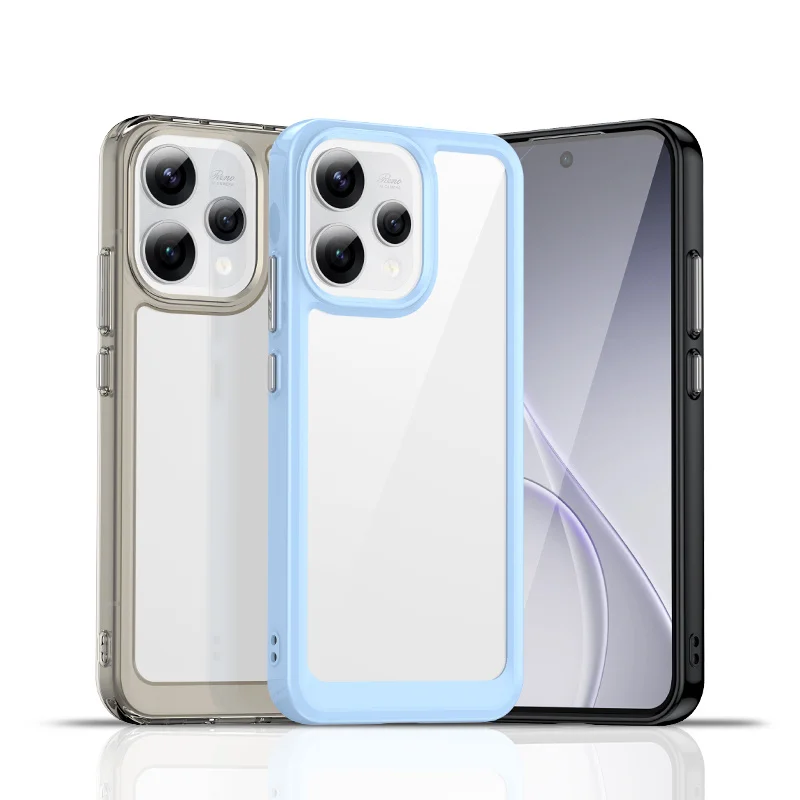Прозрачный цветной чехол из ТПУ для OPPO Reno 15 Pro Max 15F 15FS 5G Reno15 F FS, защитный чехол, прозрачный Fundas Coque Capa
Прозрачный цветной чехол из ТПУ для OPPO Reno 15 Pro Max 15F 15FS 5G Reno15 F FS, защитный чехол, прозрачный Fundas Coque Capa