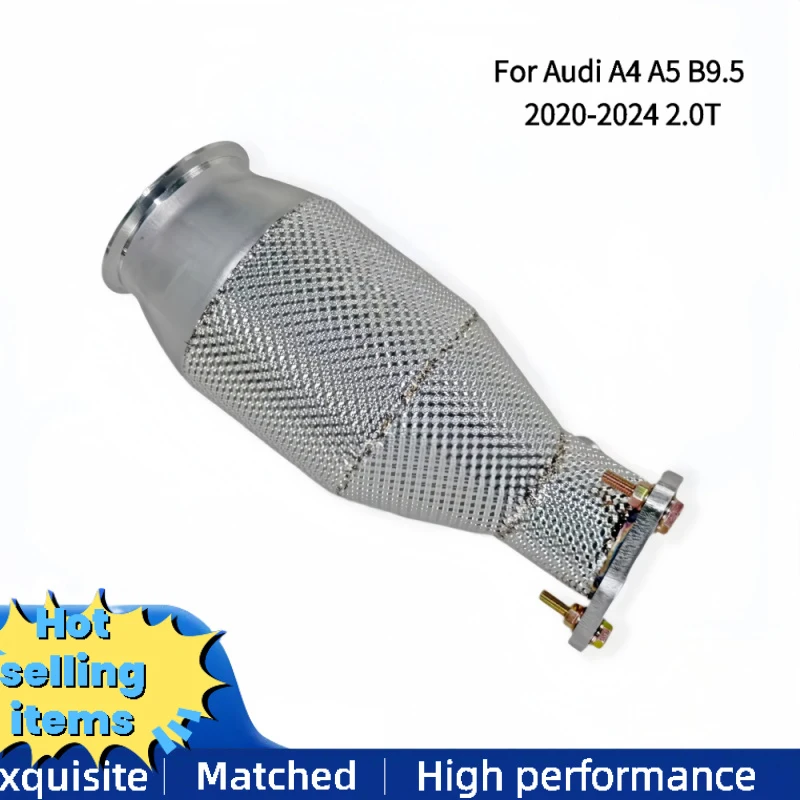 Custom Engine Failure Free Downpipe for Audi A4 A5 B9.5 2020-2024 2.0T Car Performance Exhaust Pipes Header with Heat Shield
Custom Engine Failure Free Downpipe for Audi A4 A5 B9.5 2020-2024 2.0T Car Performance Exhaust Pipes Header with Heat Shield