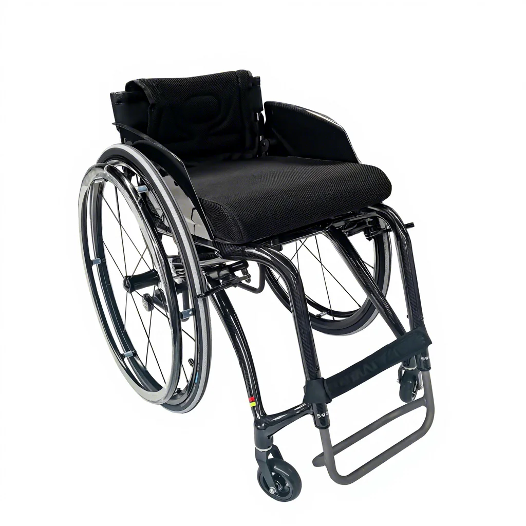 Carbon Fiber Active Manual Leisure Lightweight Folding Sport Wheelchair
Carbon Fiber Active Manual Leisure Lightweight Folding Sport Wheelchair