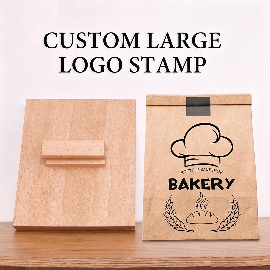 Personalized Large Seal Business Packaging Stamps Wood Block Rubber Wedding Stamp Logo Customized Seal for Kraft Paper Bag
Personalized Large Seal Business Packaging Stamps Wood Block Rubber Wedding Stamp Logo Customized Seal for Kraft Paper Bag