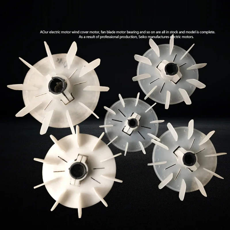 1Pcs Single-phase machine Cooling Leaf fan Plastic Electric motor wind cover motor fan blade motor bearing Water pump/Crane
1Pcs Single-phase machine Cooling Leaf fan Plastic Electric motor wind cover motor fan blade motor bearing Water pump/Crane