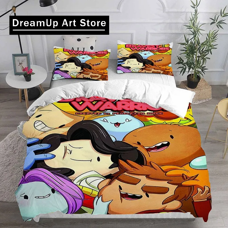 New Bravest Warriors Game Duvet Cover Pillowcase Bedding Set Adult Boy Girl Bedroom Decoration Children Gift Single Double Large
New Bravest Warriors Game Duvet Cover Pillowcase Bedding Set Adult Boy Girl Bedroom Decoration Children Gift Single Double Large