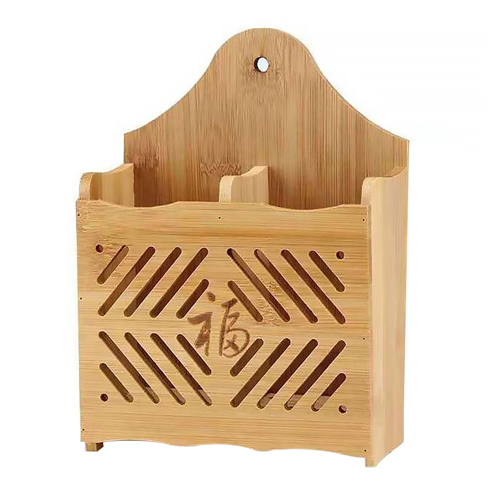 1pc Wall Hanging Bamboo Chopsticks Holder Organizer Countertop Kitchen Utensil Storage Practical Space-saving
1pc Wall Hanging Bamboo Chopsticks Holder Organizer Countertop Kitchen Utensil Storage Practical Space-saving