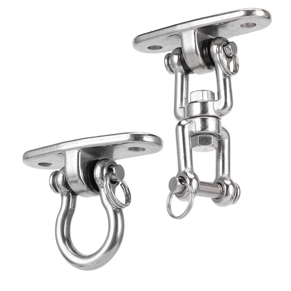 Hanging Chair Buckle, Hammock Hook, 304 Stainless Steel 360 Degree Rotatable Swing Buckle Hanging Chair Hammock Fixed Buckle 
Hanging Chair Buckle, Hammock Hook, 304 Stainless Steel 360 Degree Rotatable Swing Buckle Hanging Chair Hammock Fixed Buckle