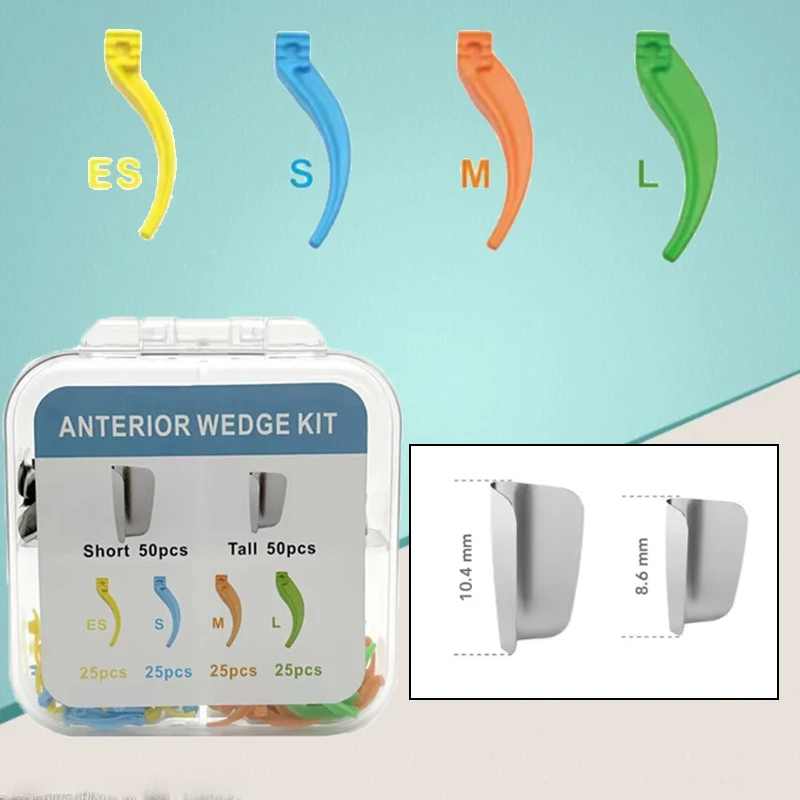 200PCS/box Dental Wedges Soft Wooden Interdental Wedges for Anterior Matrix System Dental Matrix Bands Dentist Tools
200PCS/box Dental Wedges Soft Wooden Interdental Wedges for Anterior Matrix System Dental Matrix Bands Dentist Tools