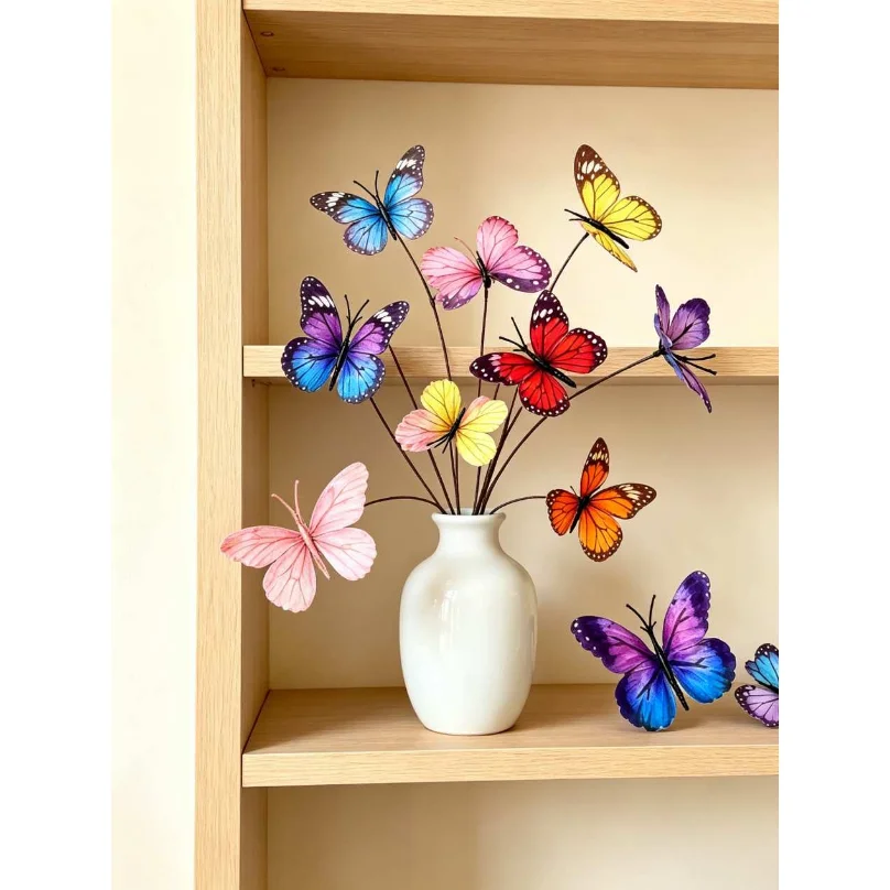1PC Artificial Flowers Silk butterfly Wedding Scene Decor Home Potting Outdoor Garden Party Festival diy gifts Hotsale
1PC Artificial Flowers Silk butterfly Wedding Scene Decor Home Potting Outdoor Garden Party Festival diy gifts Hotsale