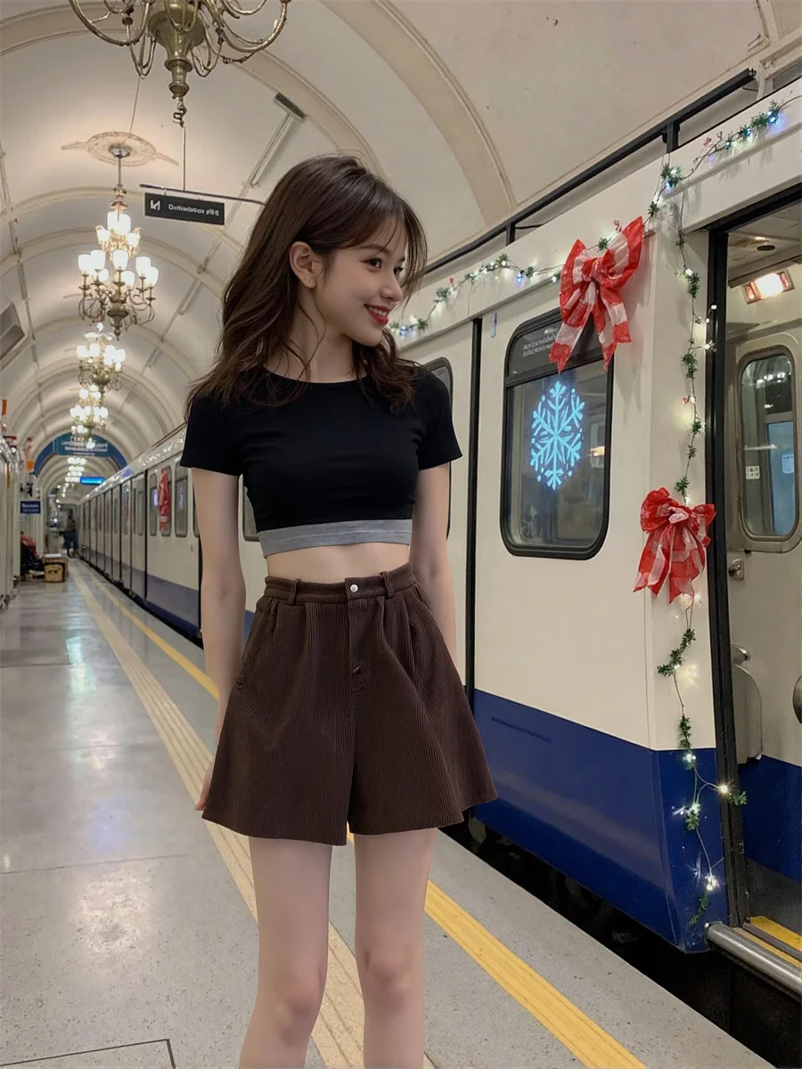 Шорты женские вельветовые Rave спортивная одежда с блестящим ямайским принтом, трикотаж в рубчик, традиционные загорнутые пряжки, кошка
Шорты женские вельветовые Rave спортивная одежда с блестящим ямайским принтом, трикотаж в рубчик, традиционные загорнутые пряжки, кошка