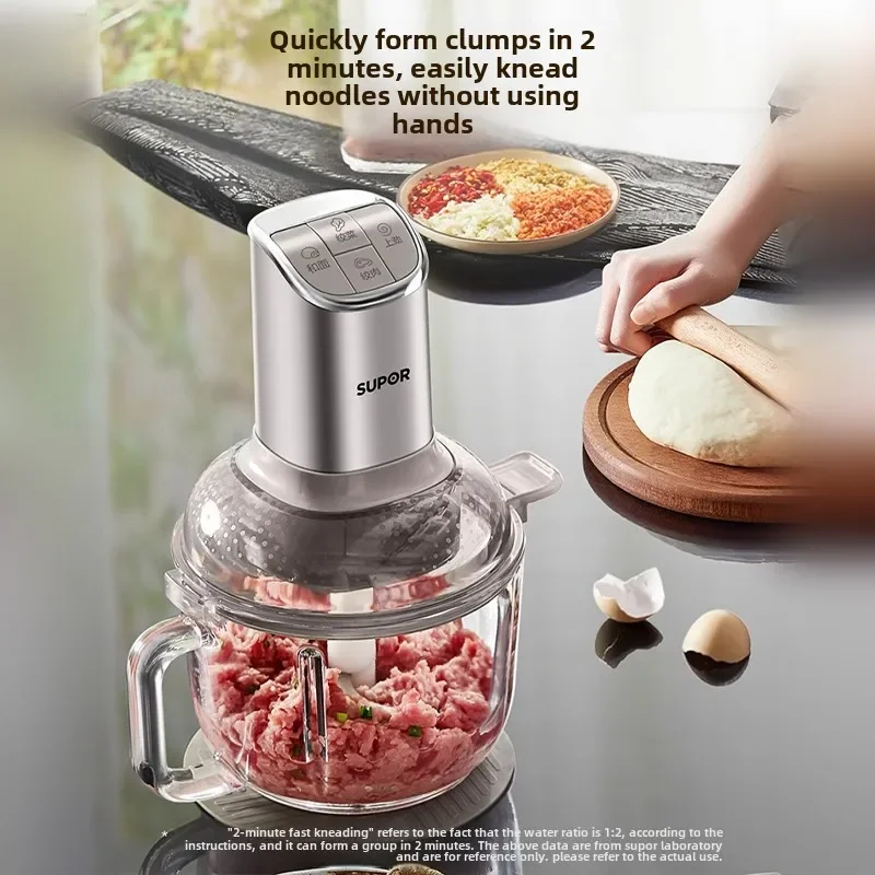Meat grinder Household automatic multi-functional kneading machine Electric small cooking mixer
Meat grinder Household automatic multi-functional kneading machine Electric small cooking mixer