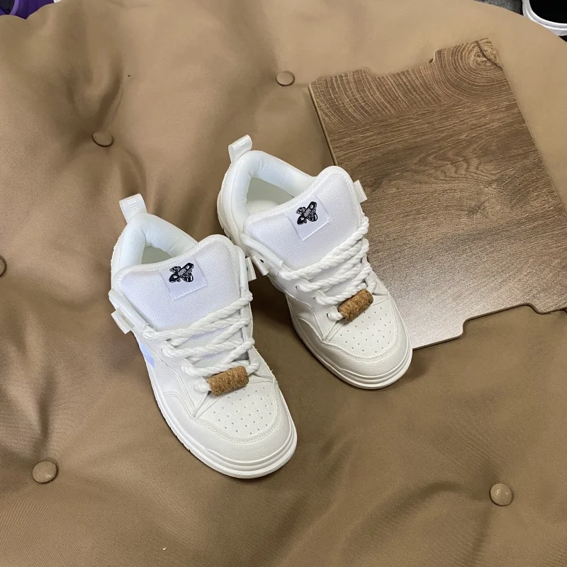 White Thick-Soled Sneakers, Large Size Shoes for Men, Couple's Casual Shoes, Breathable Trendy Casual Shoes, Versatile Sneakers
White Thick-Soled Sneakers, Large Size Shoes for Men, Couple's Casual Shoes, Breathable Trendy Casual Shoes, Versatile Sneakers