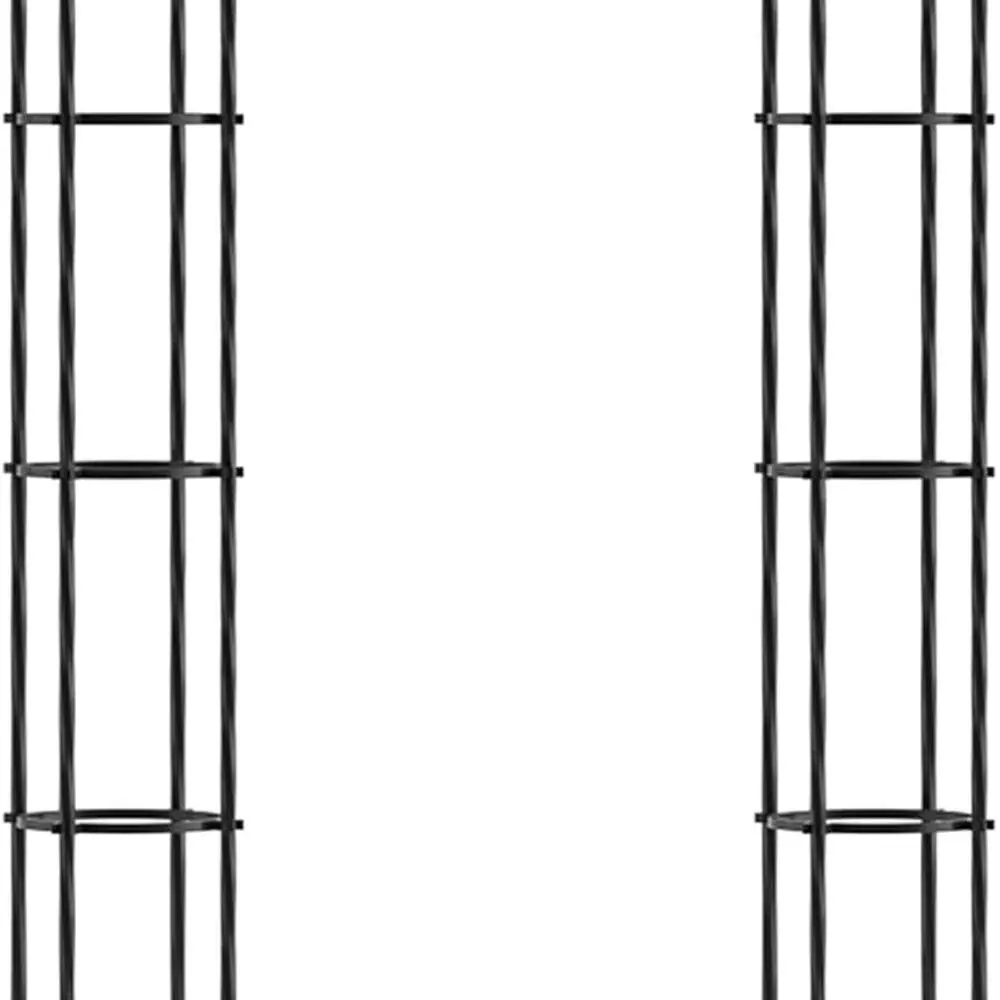 Pair of Metal Garden Obelisks for Climbing Plants, Weatherproof Outdoor/Indoor Trellises, Suitable for Vines and Flower Beds
Pair of Metal Garden Obelisks for Climbing Plants, Weatherproof Outdoor/Indoor Trellises, Suitable for Vines and Flower Beds