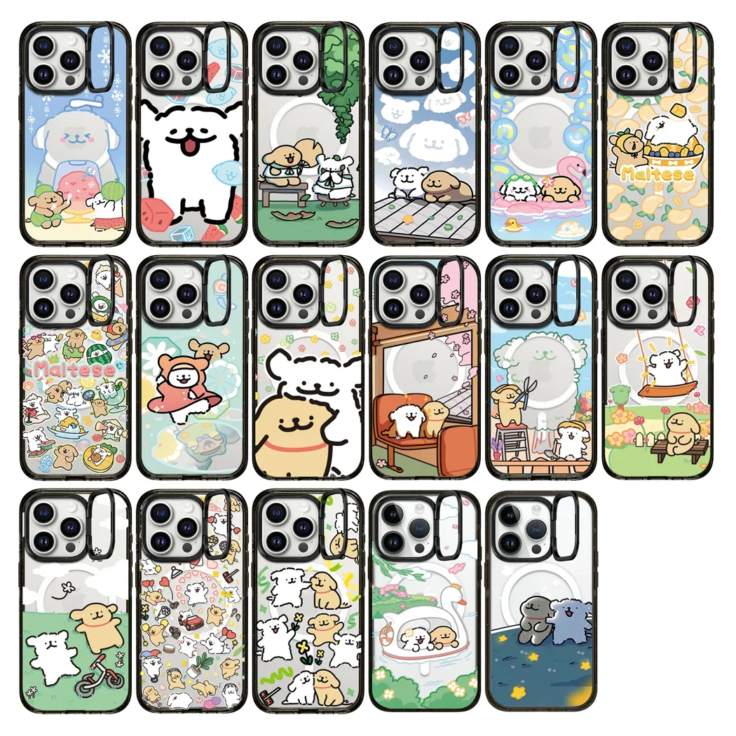 Lovely Dog Friends Lens Ring Stand 2.5 Acrylic Border Protective IPhone Case Cover for 12 13 14 15 16 Pro Max Case 
Lovely Dog Friends Lens Ring Stand 2.5 Acrylic Border Protective IPhone Case Cover for 12 13 14 15 16 Pro Max Case