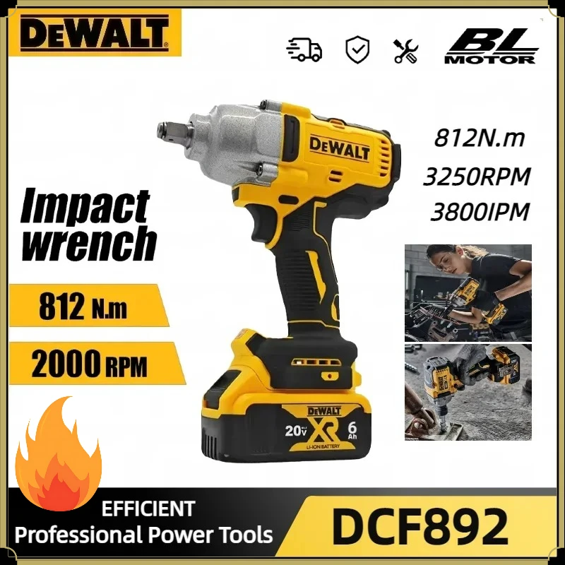 Бесщеточный ударный гайковерт DeWalt DCF892, 1/2 дюйма, высокий крутящий момент, 3 скорости, для авторемонта, электроинструмент для аккумуляторов 18В/20В
Бесщеточный ударный гайковерт DeWalt DCF892, 1/2 дюйма, высокий крутящий момент, 3 скорости, для авторемонта, электроинструмент для аккумуляторов 18В/20В