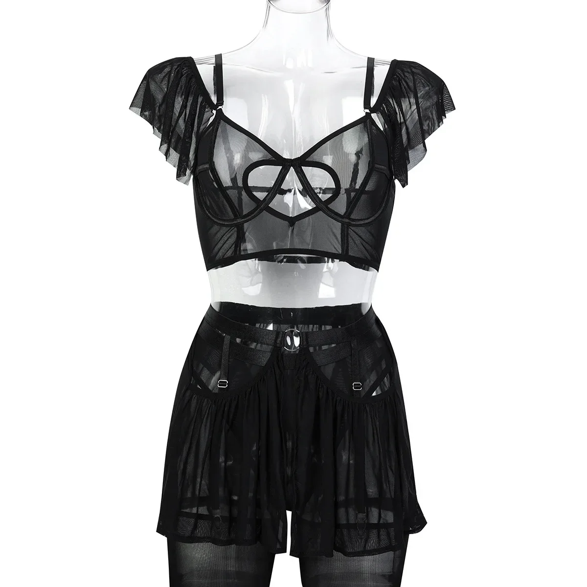 Women Sexy Erotic Set See Through Lingerie Hollow Out Thin Underwear Thong Set Sexy Costumes
Women Sexy Erotic Set See Through Lingerie Hollow Out Thin Underwear Thong Set Sexy Costumes
