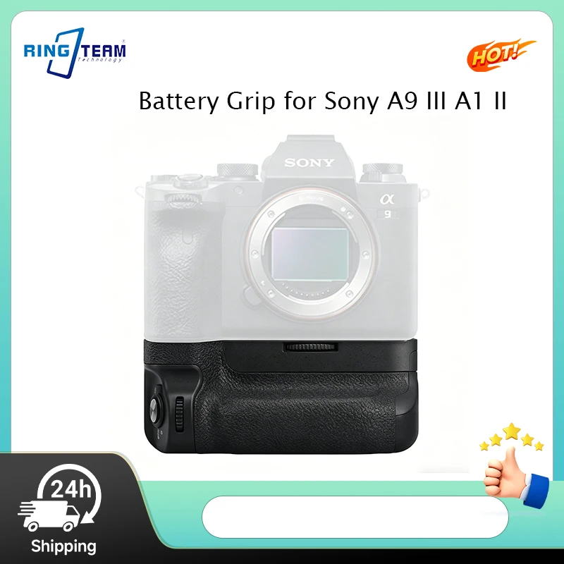 VG-C5 Camera Battery Grip for Sony A9 III A1 II A9M3 A1M2 A9III A1II Works with Dual NP-FZ100
VG-C5 Camera Battery Grip for Sony A9 III A1 II A9M3 A1M2 A9III A1II Works with Dual NP-FZ100