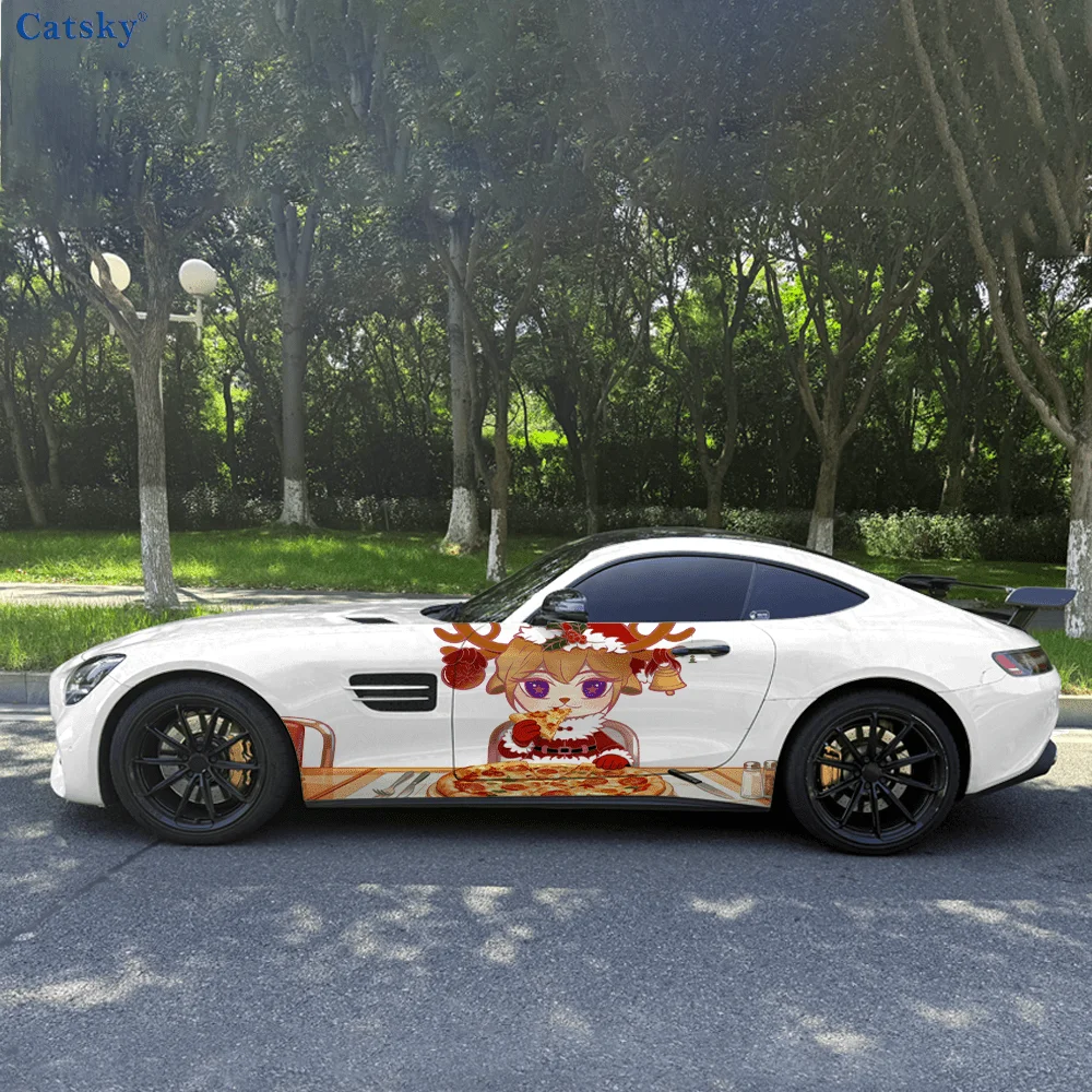 Рождественский олень для девочек, пиццы, автомобиль, виниловые наклейки, самоклеящаяся наклейка из ПВХ, подходит для грузовиков, внедорожников, Декор, автоаксессуары, подарок
Рождественский олень для девочек, пиццы, автомобиль, виниловые наклейки, самоклеящаяся наклейка из ПВХ, подходит для грузовиков, внедорожников, Декор, автоаксессуары, подарок