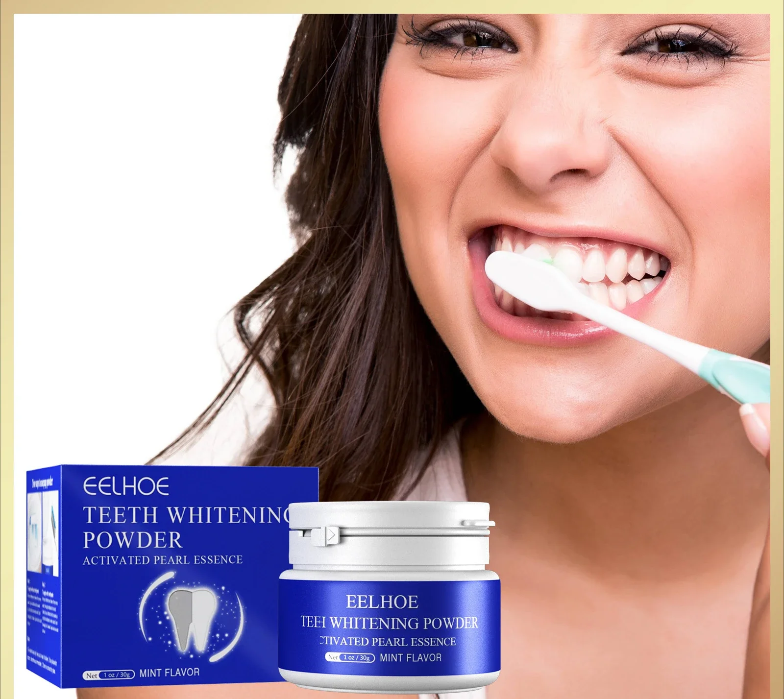 Active Brightening Tooth Powder Dental Oral Hygiene Fresh Breath Yellow Tooth Stains Sensitive Enamel Tooth Powder Beauty Health
Active Brightening Tooth Powder Dental Oral Hygiene Fresh Breath Yellow Tooth Stains Sensitive Enamel Tooth Powder Beauty Health