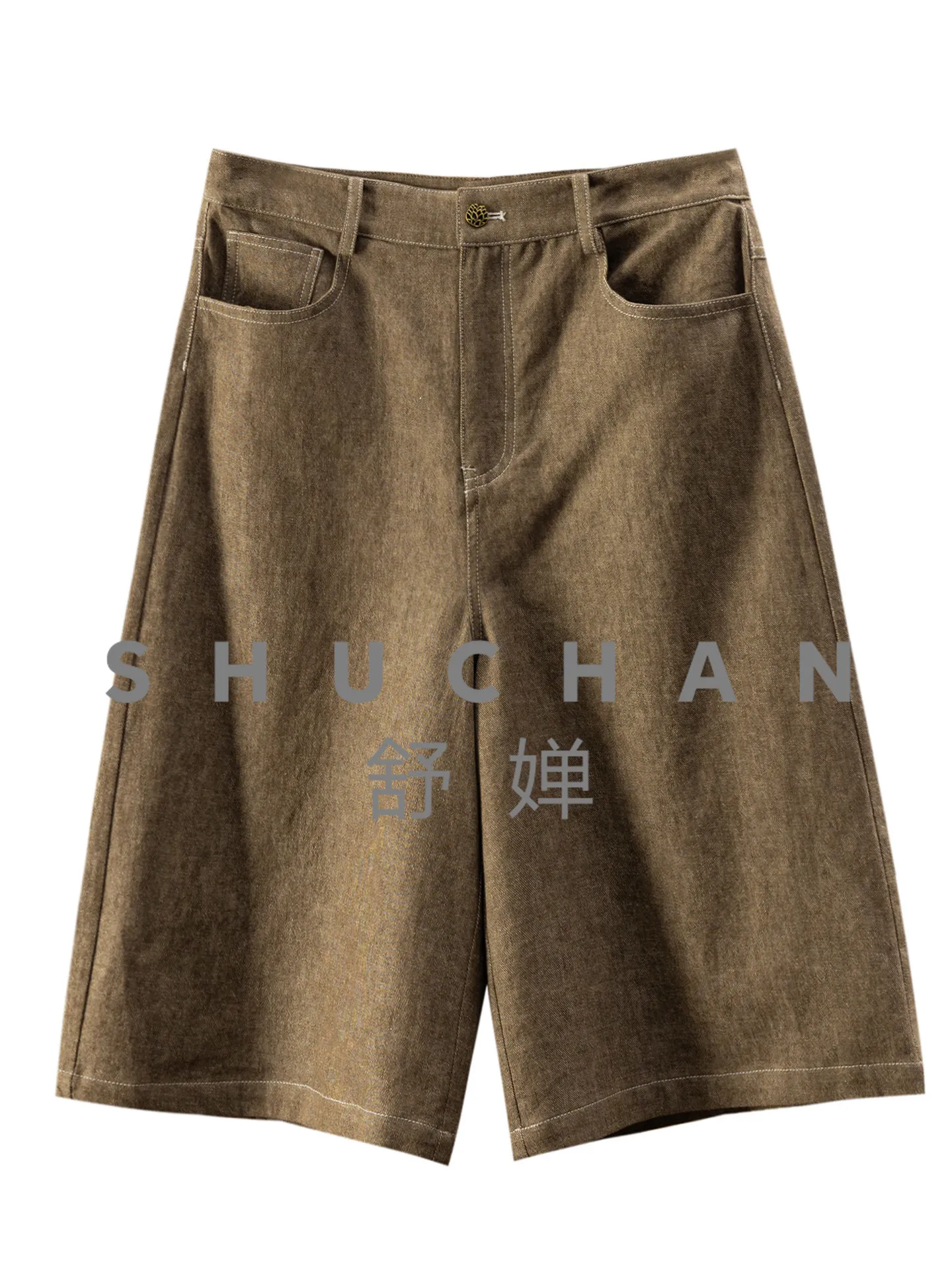 Retro Accent Legal Cabinet High Quality Linen Cotton High Waist Wide Leg Five-point Medium Pants Women 35L6
Retro Accent Legal Cabinet High Quality Linen Cotton High Waist Wide Leg Five-point Medium Pants Women 35L6