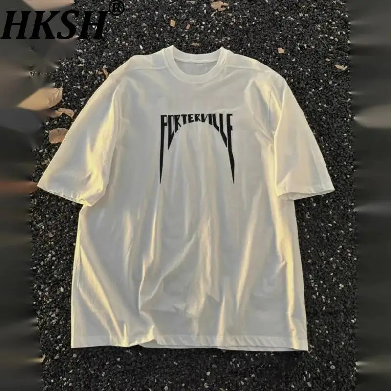 HKSH Dark Gothic High Street High Street Trendy Brand Printed T-shirt Unisex Round Neck Loose Short Sleeve Tees Chic Ins HK24486
HKSH Dark Gothic High Street High Street Trendy Brand Printed T-shirt Unisex Round Neck Loose Short Sleeve Tees Chic Ins HK24486