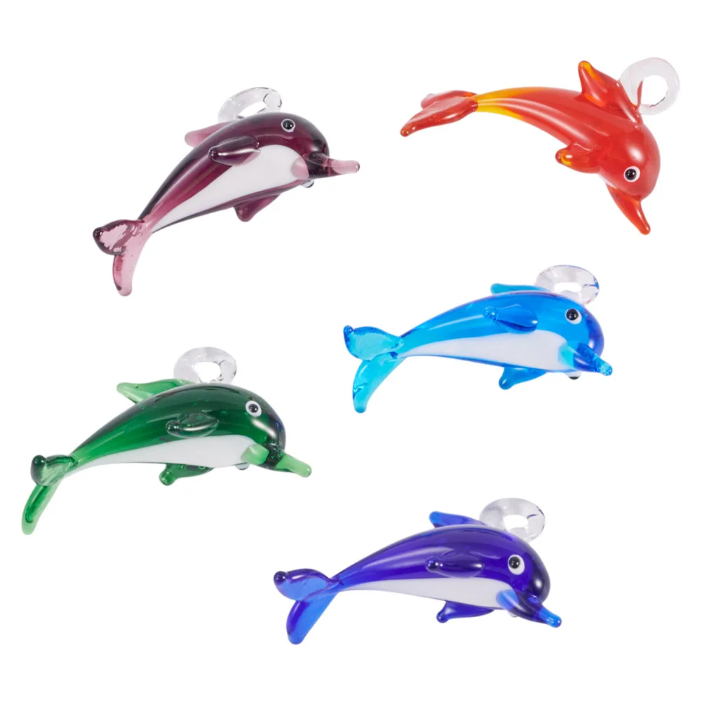 5Pcs Handmade Lampwork Fish Big Pendants Mixed Colors Fish Charms Summer Theme for Necklace Bracelet DIY Keychain Crafts Making
5Pcs Handmade Lampwork Fish Big Pendants Mixed Colors Fish Charms Summer Theme for Necklace Bracelet DIY Keychain Crafts Making