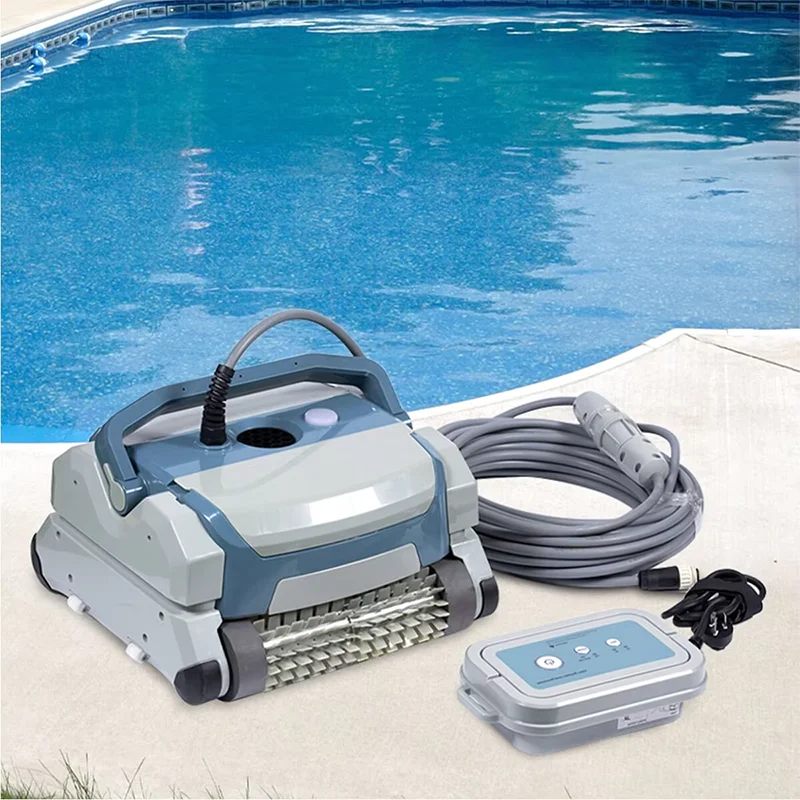 Automatic Robot Pool Cleaner Smart Cordless Robotic Vacuum Swimming Pool Cleaning Wireless Underwater Crawler Cleaning Robot
Automatic Robot Pool Cleaner Smart Cordless Robotic Vacuum Swimming Pool Cleaning Wireless Underwater Crawler Cleaning Robot