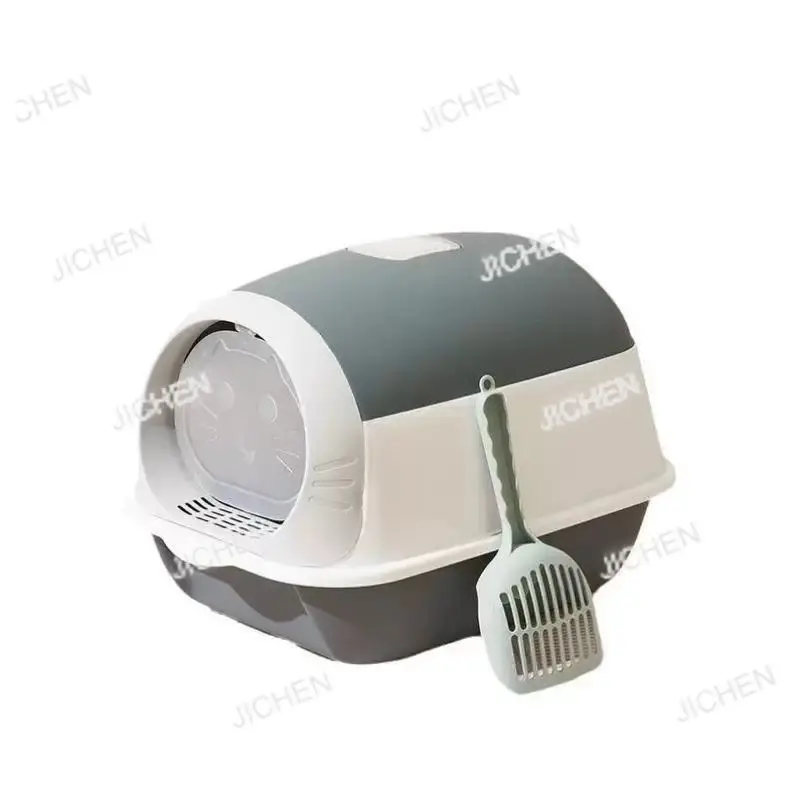 Ультрафиолетовый туалет для кошек с откидной крышкой, полностью закрытый, очень большой, с функцией дезодорации и защитой от разбрызгивания
Ультрафиолетовый туалет для кошек с откидной крышкой, полностью закрытый, очень большой, с функцией дезодорации и защитой от разбрызгивания