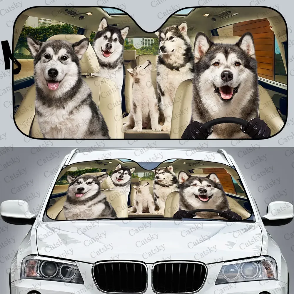Alaskan-Malamute Car Sunshade,Car Decor Lovers Gift,Windscreen Sunshield for Car Window Sunshade Cover Foldable Uv Ray Reflector
Alaskan-Malamute Car Sunshade,Car Decor Lovers Gift,Windscreen Sunshield for Car Window Sunshade Cover Foldable Uv Ray Reflector