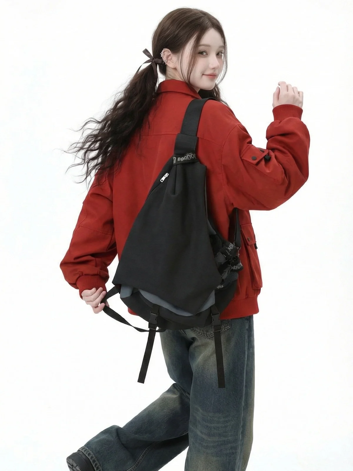 YONAIGA Original Large Capacity Fashion Workwear Design Casual Unisex Crossbody Bag Soft Handle Zipper Closure Foldable
YONAIGA Original Large Capacity Fashion Workwear Design Casual Unisex Crossbody Bag Soft Handle Zipper Closure Foldable