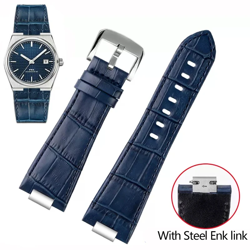 Ремешок из воловьей кожи для часов Tissot PRX T137 Series T137.407, браслет для часов Super Player со стальными звеньями, 26*12 мм
Ремешок из воловьей кожи для часов Tissot PRX T137 Series T137.407, браслет для часов Super Player со стальными звеньями, 26*12 мм