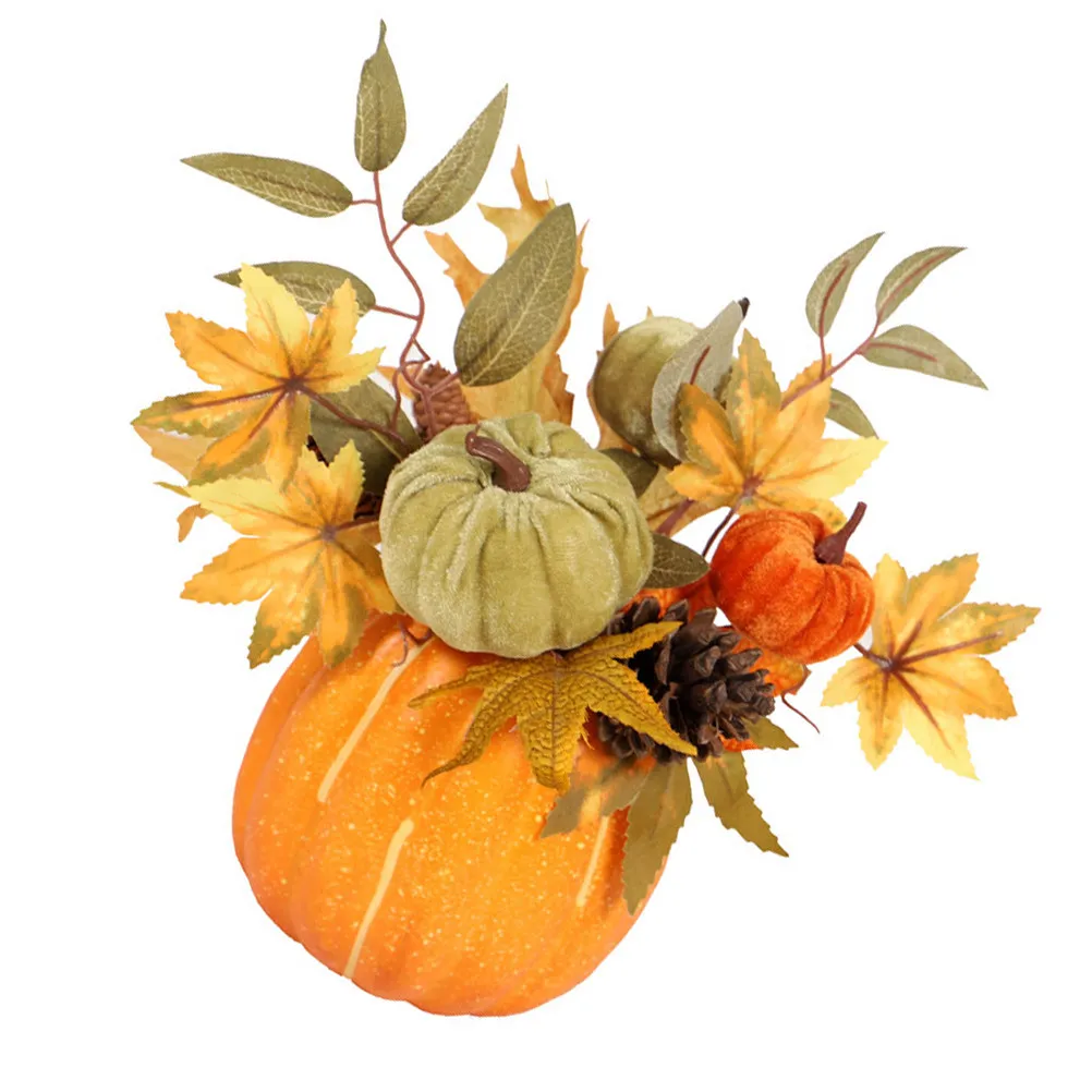 1Pcs Simulation Pumpkin Maple Leaf Decoration Premium Froth Realistic Photo Prop Halloween Fall Thanksgiving Decor Assorted
1Pcs Simulation Pumpkin Maple Leaf Decoration Premium Froth Realistic Photo Prop Halloween Fall Thanksgiving Decor Assorted