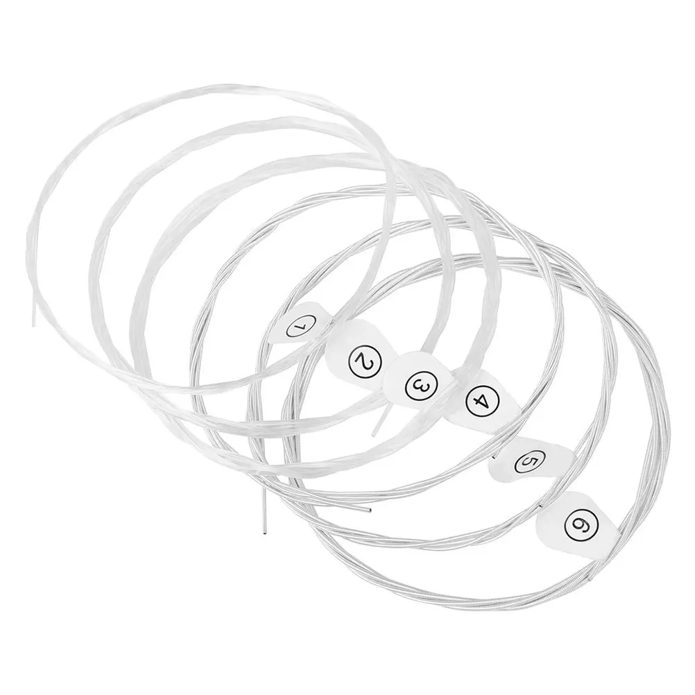 6Pcs Wood Guitar Strings Guitar Strings Guitar Replacement String Silver Plated Copper Guitar String
6Pcs Wood Guitar Strings Guitar Strings Guitar Replacement String Silver Plated Copper Guitar String