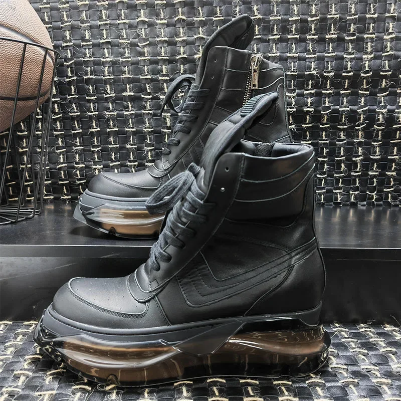 Мужские и женские ботинки, мотоциклетная обувь из натуральной кожи до щиколотки, мотоциклетные туфли на платформе, толстая подошва, винтажные роскошные кроссовки Owens
Мужские и женские ботинки, мотоциклетная обувь из натуральной кожи до щиколотки, мотоциклетные туфли на платформе, толстая подошва, винтажные роскошные кроссовки Owens