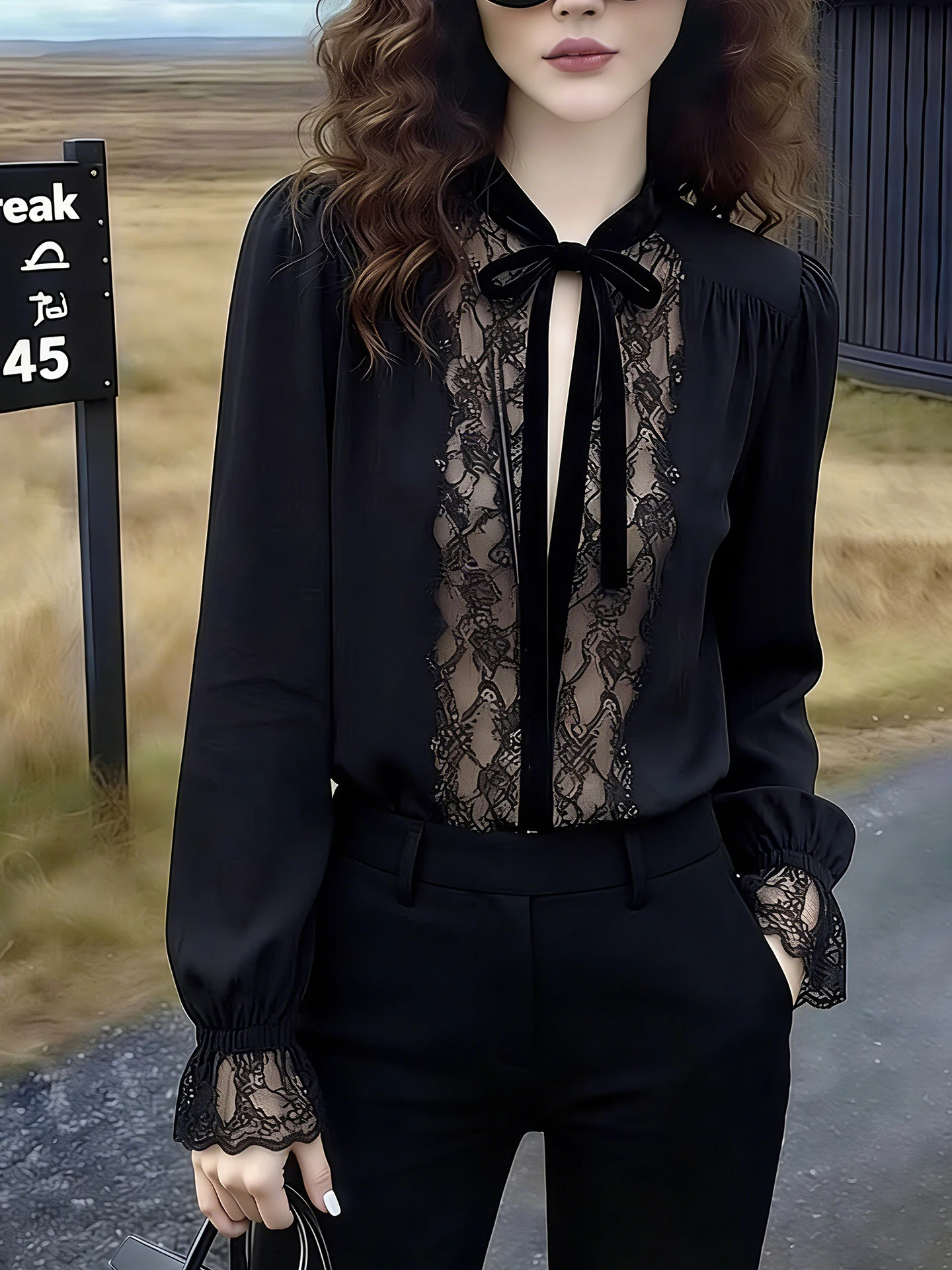 Lace Splice Long Sleeve Shirt Women's Fashionable Versatile Slimming Spring New Arrival Commute Style Straight Cut Korean Ver...
Lace Splice Long Sleeve Shirt Women's Fashionable Versatile Slimming Spring New Arrival Commute Style Straight Cut Korean Ver...
