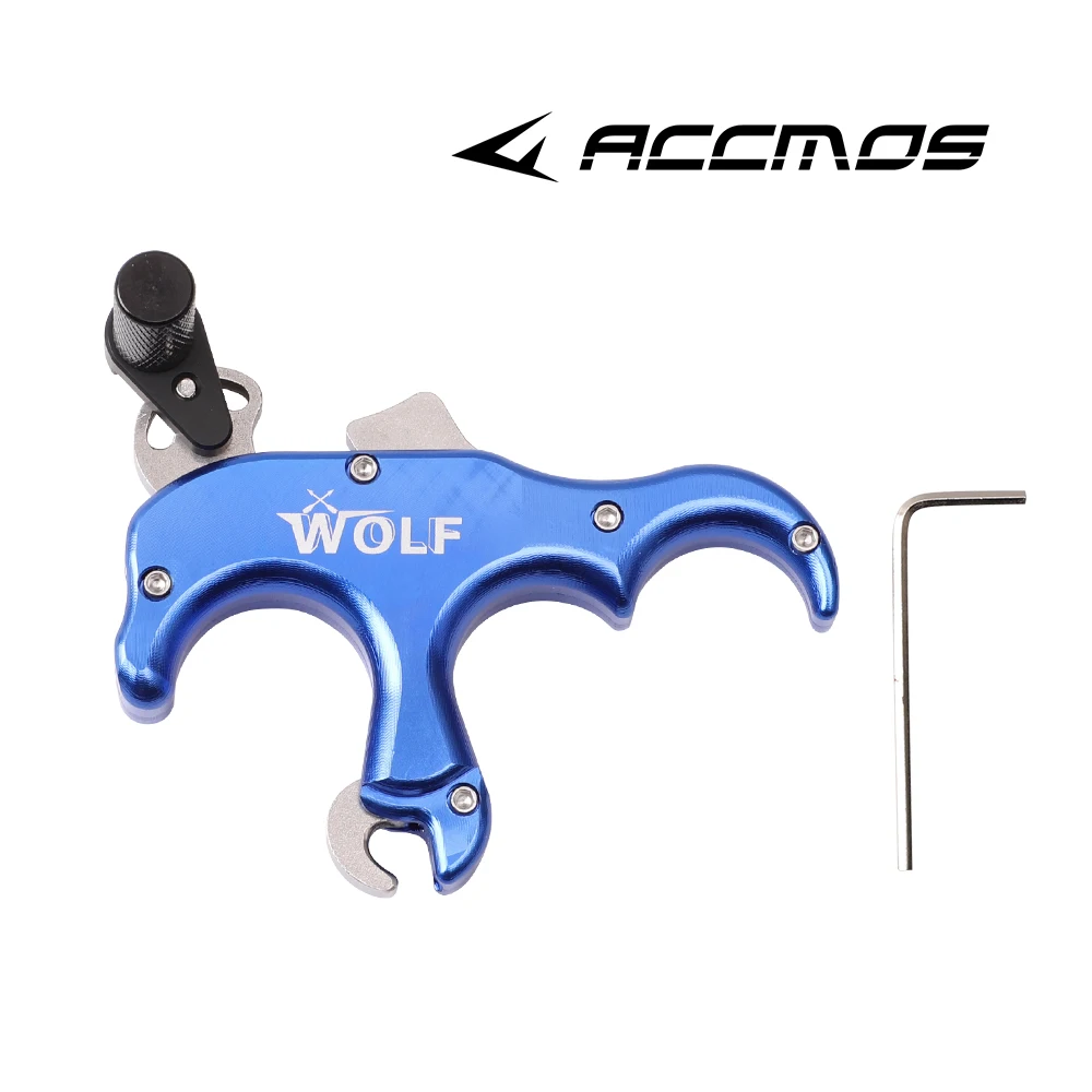 3-Finger Archery Release Aid - Ergonomic Grip Lightweight Alloy for Target Shooting Practice
3-Finger Archery Release Aid - Ergonomic Grip Lightweight Alloy for Target Shooting Practice