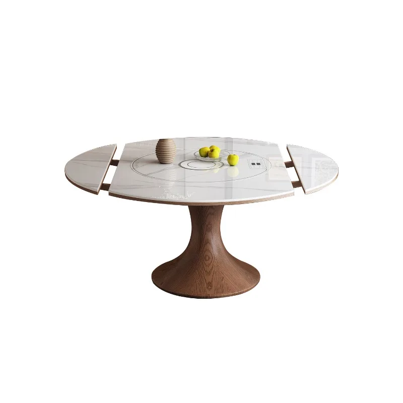 dining table induction cooker hot pot turntable household integrated dining table retractable solid wood variable round table
dining table induction cooker hot pot turntable household integrated dining table retractable solid wood variable round table