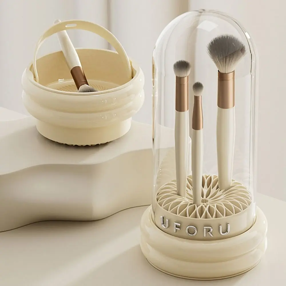 2-in-1 Makeup Brush Storage Bucket Large Capacity Dustproof Cosmetic Brush Hang Drying Holder with Cover Detachable
2-in-1 Makeup Brush Storage Bucket Large Capacity Dustproof Cosmetic Brush Hang Drying Holder with Cover Detachable
