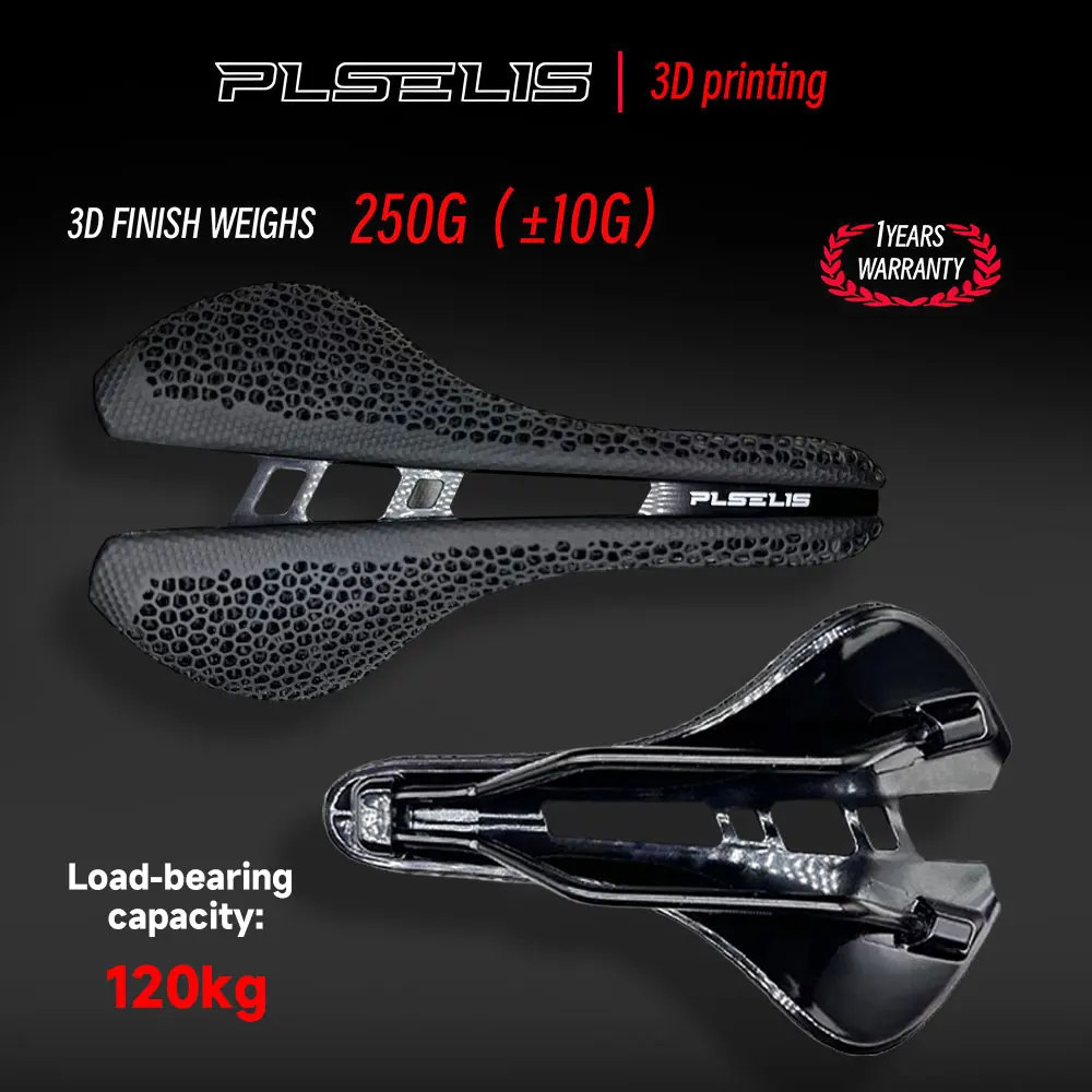 PLSELIS popular bicycle carbon fiber hollow 3D printing breathable high-strength short nose ultra light nylon comfortable saddle
PLSELIS popular bicycle carbon fiber hollow 3D printing breathable high-strength short nose ultra light nylon comfortable saddle