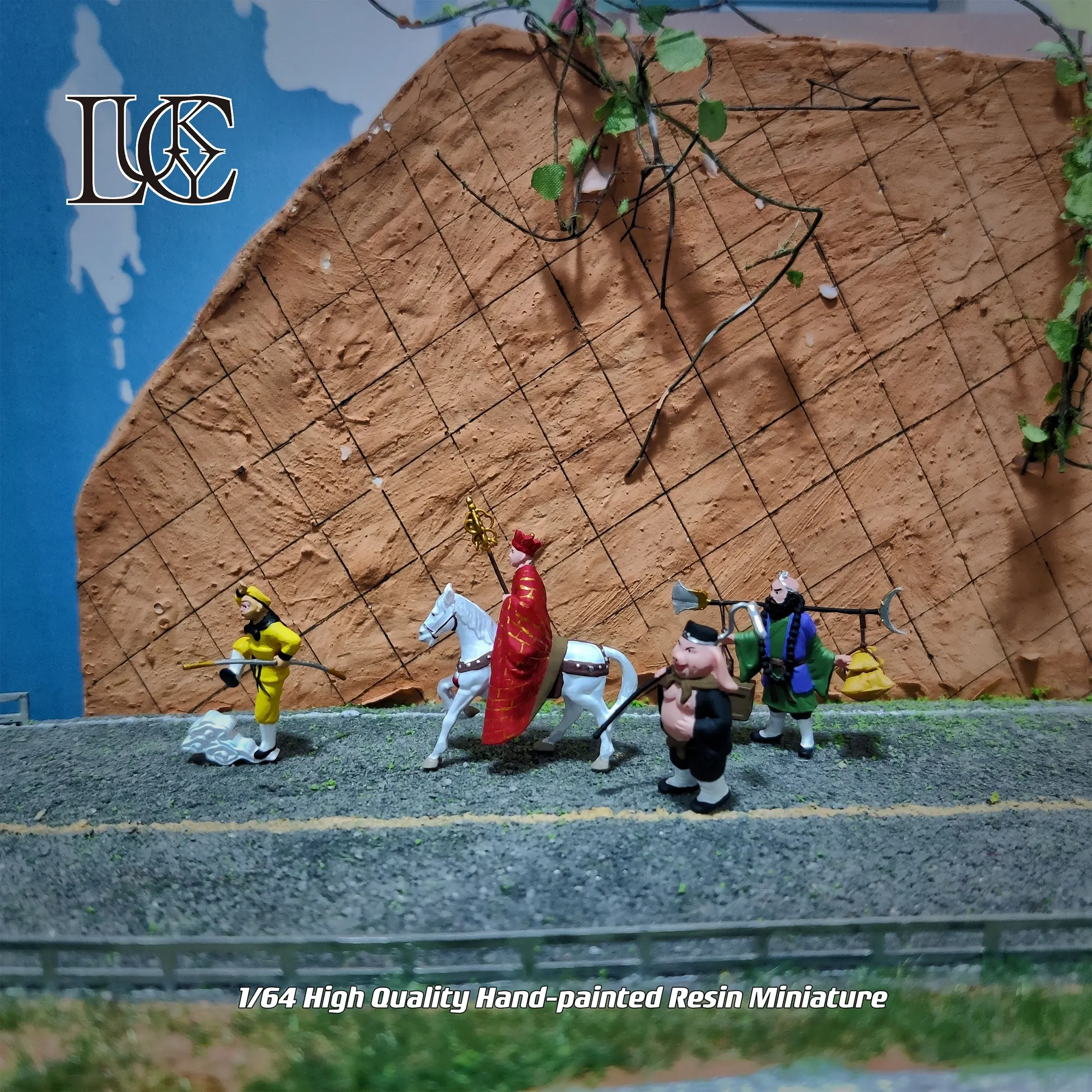 Lucky Studio Diorama 1/64 Scale Figurines Model Journey To The West Group of Four Collection Miniature Hand-painted
Lucky Studio Diorama 1/64 Scale Figurines Model Journey To The West Group of Four Collection Miniature Hand-painted