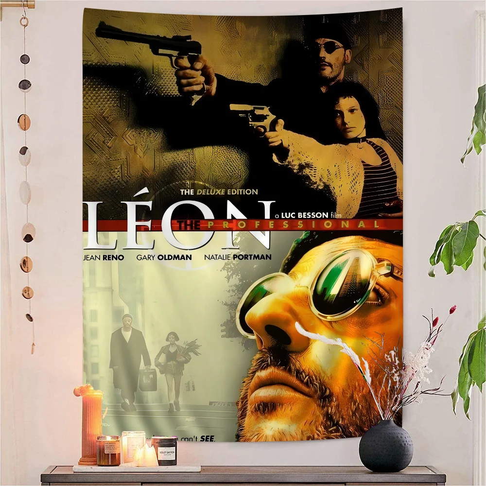 Leon The Professional Printed Large Wall Tapestry Indian Buddha Wall Decoration Witchcraft Bohemian Hippie Decor Blanket
Leon The Professional Printed Large Wall Tapestry Indian Buddha Wall Decoration Witchcraft Bohemian Hippie Decor Blanket