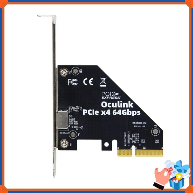 Компактная карта адаптера Pcie X4to SFF 8611 и 8612, плата расширения Pciex4/To Oculink, карта адаптера PCIE, внешний адаптер Oculink
Компактная карта адаптера Pcie X4to SFF 8611 и 8612, плата расширения Pciex4/To Oculink, карта адаптера PCIE, внешний адаптер Oculink