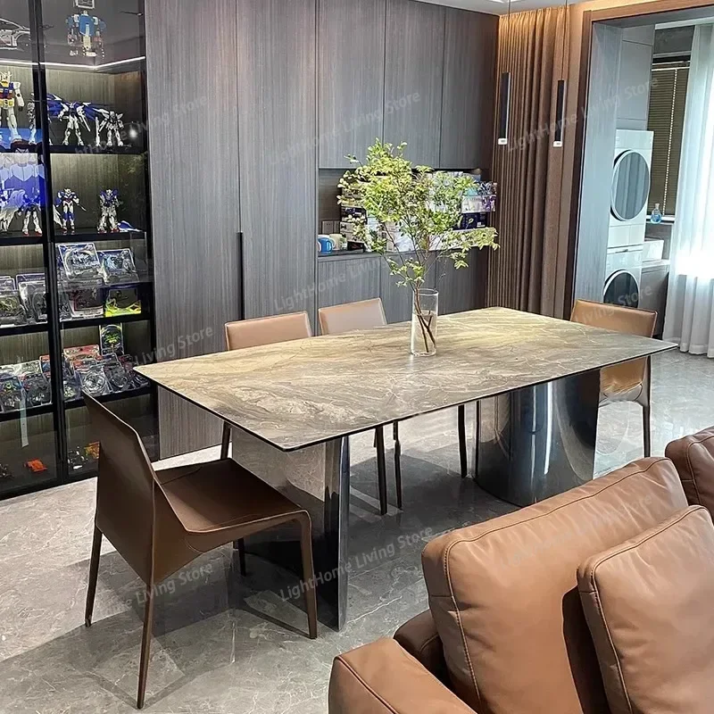 Italian Wooden Dining Tables Square Nordic Large Brown Luxury Dining Tables Salon Modern Natural Mesas De Jantar Furniture Home
Italian Wooden Dining Tables Square Nordic Large Brown Luxury Dining Tables Salon Modern Natural Mesas De Jantar Furniture Home