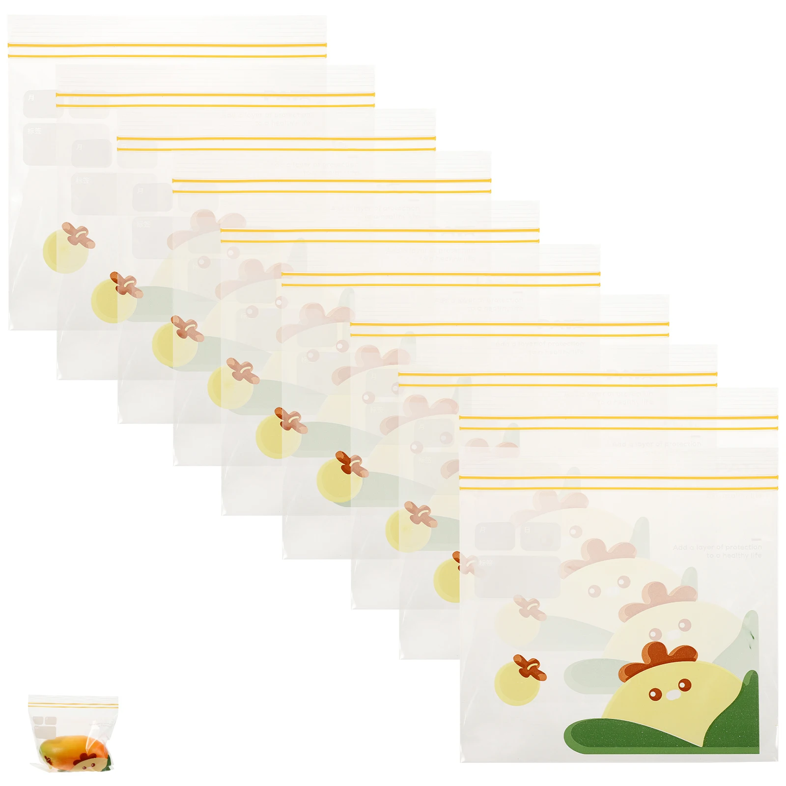 30pcs Sealed Storage Bags Thick Plastic Reusable Freezer Vegetable Fruit Food Sealing Pouches Dustproof Fresh Keeping Kitchen
30pcs Sealed Storage Bags Thick Plastic Reusable Freezer Vegetable Fruit Food Sealing Pouches Dustproof Fresh Keeping Kitchen