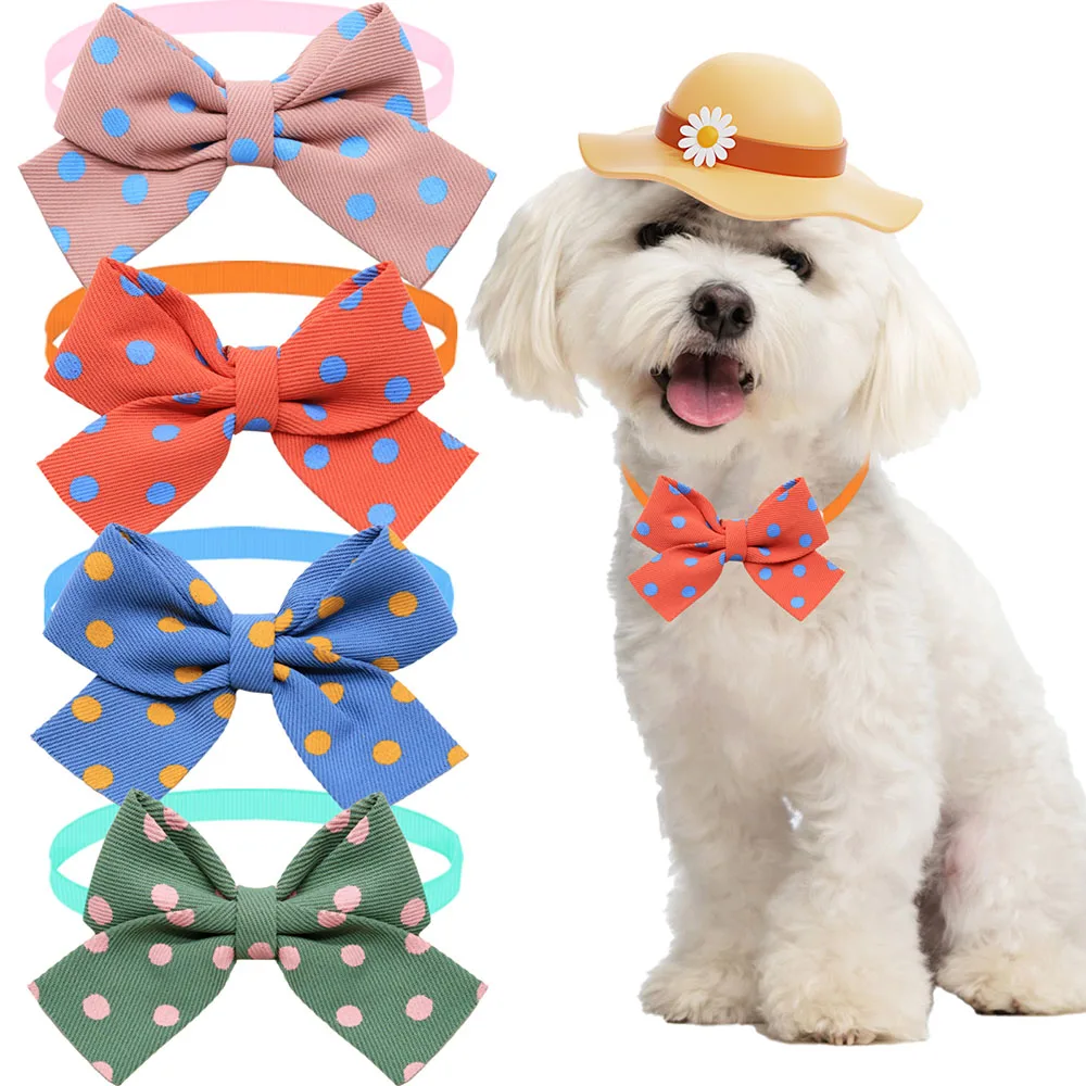30 шт., галстуки-бабочки в горошек для маленьких собак и кошек, регулируемые милые украшения для ухода за собаками, аксессуары для ухода за домашними животными
30 шт., галстуки-бабочки в горошек для маленьких собак и кошек, регулируемые милые украшения для ухода за собаками, аксессуары для ухода за домашними животными