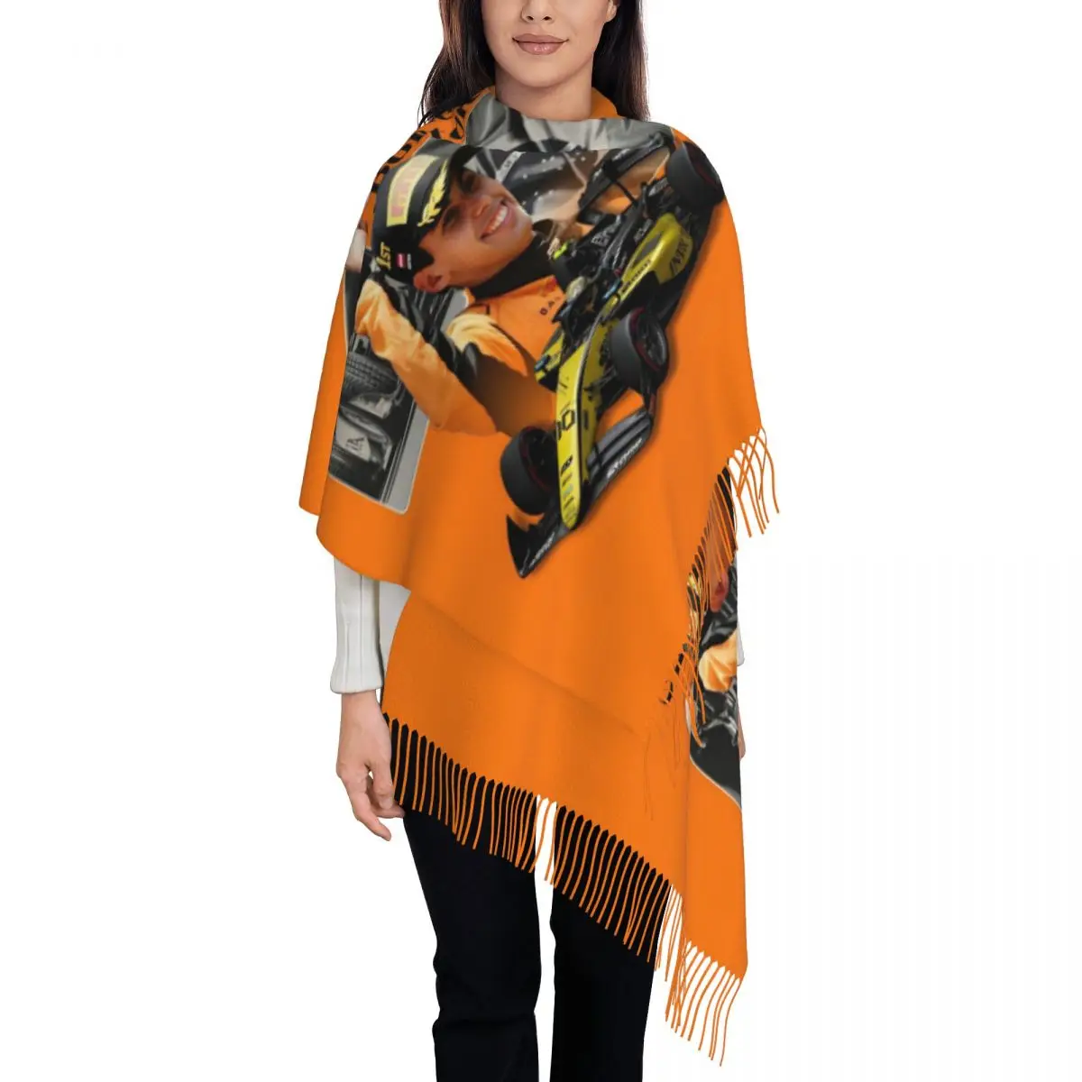 Модный бразильский гоночный шарф F1 Gabriel Bortoleto на заказ с кисточками, женские зимние теплые шали, женские шарфы
Модный бразильский гоночный шарф F1 Gabriel Bortoleto на заказ с кисточками, женские зимние теплые шали, женские шарфы