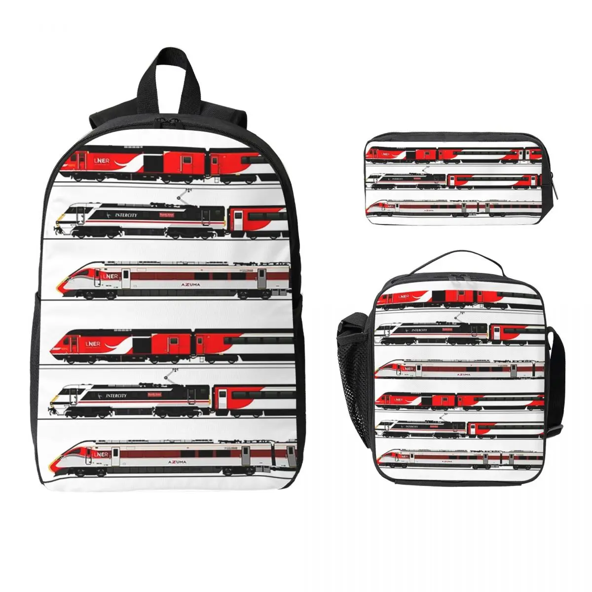 Lner Locomotives Backpack Student Boys Girls BookBag School Bag Laptop Shoulder Bags 3ps Insulated Lunch Bag Pencil Case
Lner Locomotives Backpack Student Boys Girls BookBag School Bag Laptop Shoulder Bags 3ps Insulated Lunch Bag Pencil Case