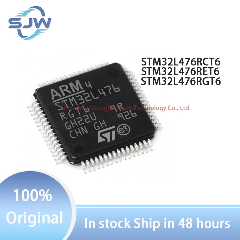 STM32L476RCT6 STM32L476RET6 STM32L476RGT6 encapsulation LQFP64 Single chip microcontroller chip
STM32L476RCT6 STM32L476RET6 STM32L476RGT6 encapsulation LQFP64 Single chip microcontroller chip